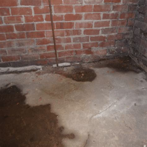 Water Seeping Up Through Concrete Garage Floor