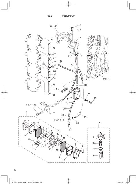 M120,140A2 – Section 5 FUEL PUMP parts diagram
