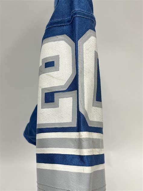 Lot Detail - Barry Sanders 1992 Detroit Lions Game Used Jersey w/ Dave ...