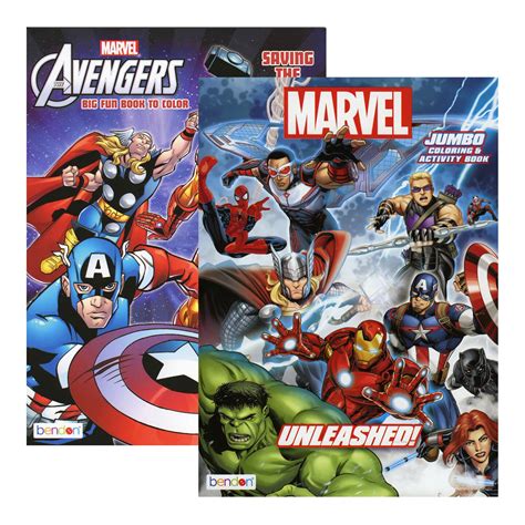AVENGERS Coloring Book, size: 2-Pack | Michaels