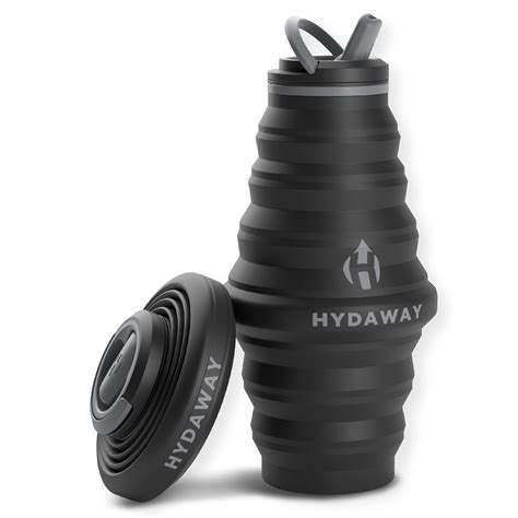HYDAWAY Collapsible Water Bottle, 25 oz Spout Lid | Ultra-Packable ...