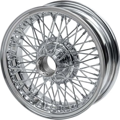 MGB MGB GT Wire Wheel, Chrome | 14" x 4.5" | 60 Spoke | Tubeless ...