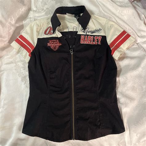 Harley Davidson Women's Shirt | Depop
