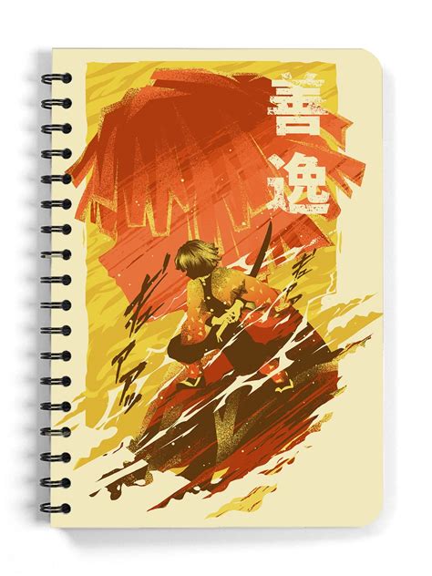 ComicSense.xyz Demon Slayer Anime Sketchbook Thunder Breathing A5 ...