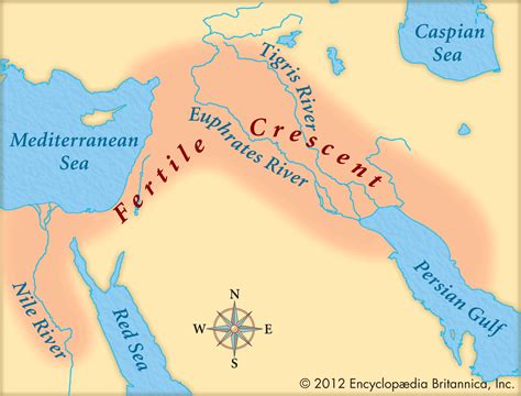 Map of Mesopotamia - The Cradle of Civilization