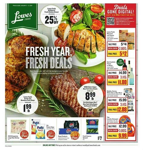 Lowes Foods Weekly Ad from January 3