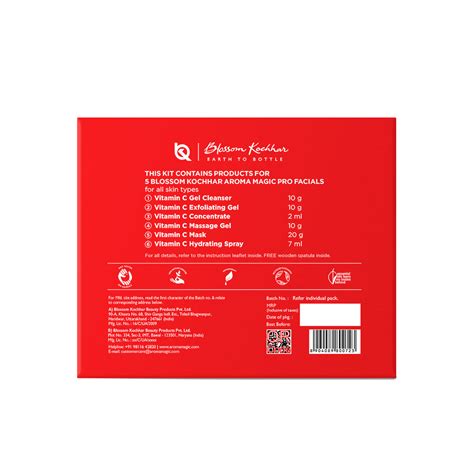 Buy Vitamin C Skin Brightening Facial Kit For All Skin Types