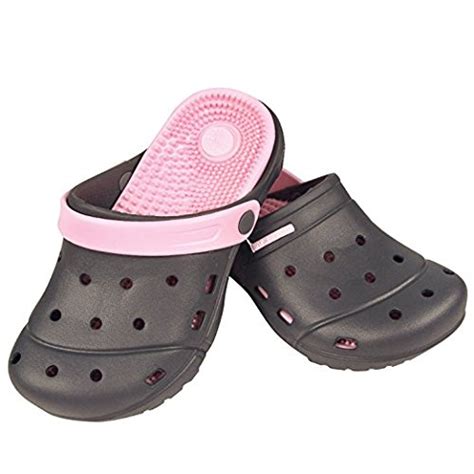 Therapeutic Acu Air Clogs- Acupressure Massage (Ladies Pink Medium 7.5 ...