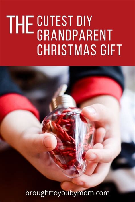 diy christmas ornaments for grandparents