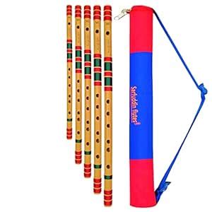 Sarfuddin Flutes Combo G Sharp Base, A Sharp Base, C Sharp Medium, D ...