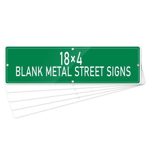 Blank Traffic Signs