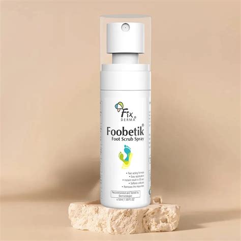 Fixderma Foobetik Foot Scrub Spray – Fixderma Skincare