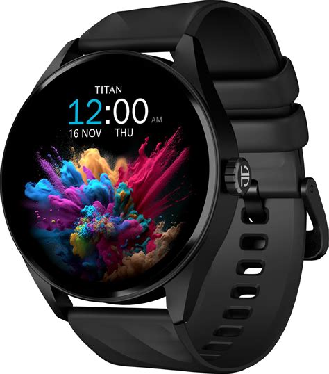 Titan Crest 1.43” AMOLED Smart Watch with BT Calling, AI Morning Briefs ...