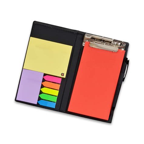 COI Notepad Memo Holder Desk Organizer with Colorful Sticky Notes Home ...