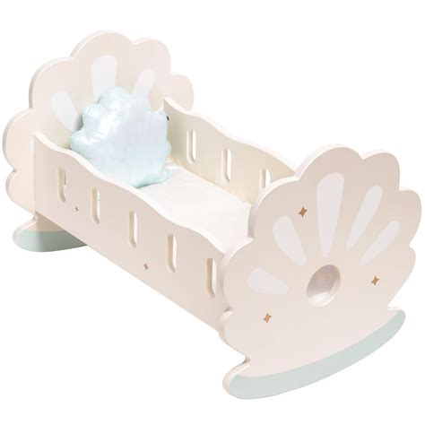 Robud Baby Doll Crib, Baby Doll Bed, Doll Rocking Cradle Baby Doll ...