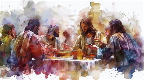 Jesus Eating With Sinners