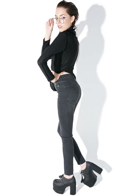 Grey State High Snap – Dolls Kill