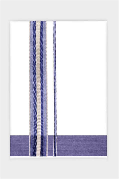 Cheerful Yadav - Blue Smooth Cotton Double Layered Dhoti With Fancy Bo ...