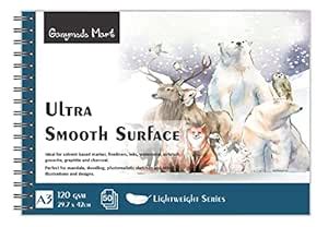 Ganymede Mart Professional Grade Ice Wild 50 Sheets A3 (29.7cm x 42cm ...