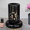 Pure Source India Clay Ceramic Round Electric Aroma Diffuser with 10 ml ...