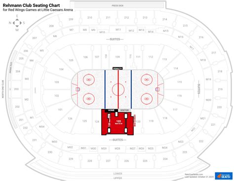 Rehmann Club at Little Caesars Arena - RateYourSeats.com