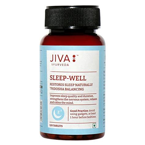 Jiva Ayurveda Sleep-Well Tablets - 120 Tablets - Pack of 1 – Fetch N Buy