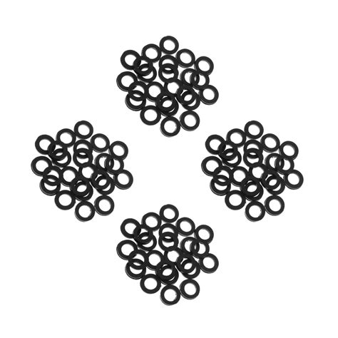 Hemoton 96 pcs Rubber Sealing Ring Shower Head Washer Garden Hose ...