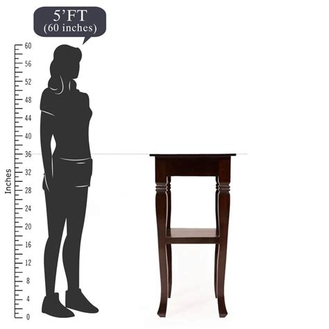 Double Tiered Wooden Stand