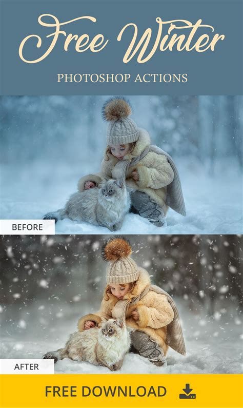 Download Freewinter photoshop actions | Snow effect for photoshop ...