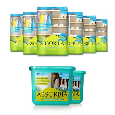 Absorbia Moisture Absorber XL with Activated Charcoal | Pack of 2 (450 ...