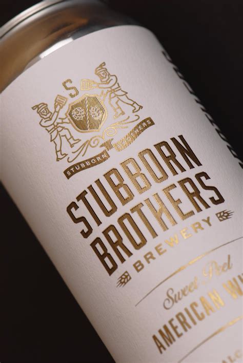 Stubborn Brothers Brewery Beer Design | CF Napa Brand Design