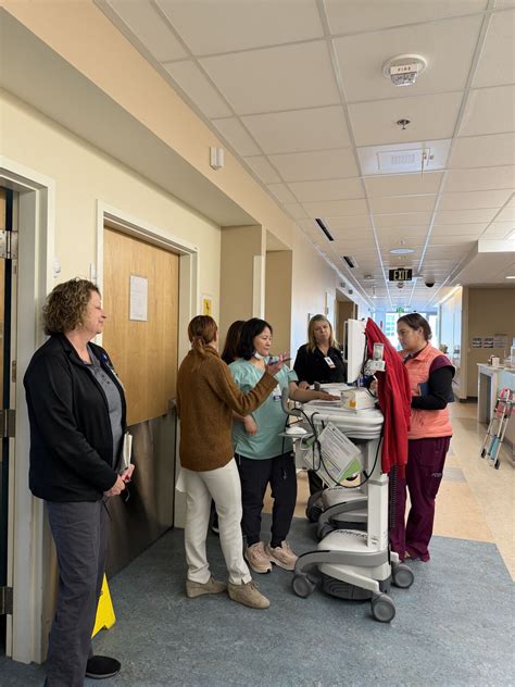 Two years in the making- nurse led rounds in the medical units. So ...