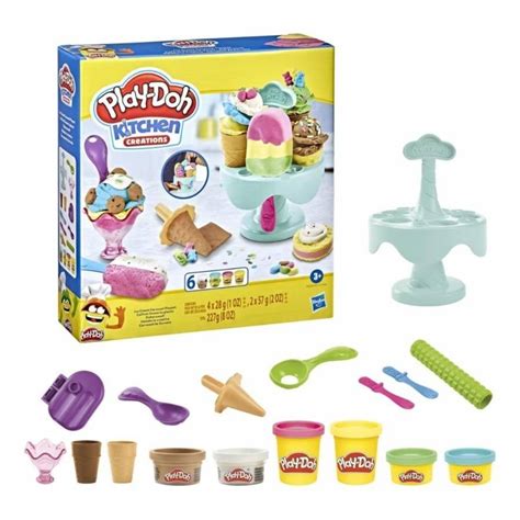 Play Doh Ice Cream Carousel Play Set