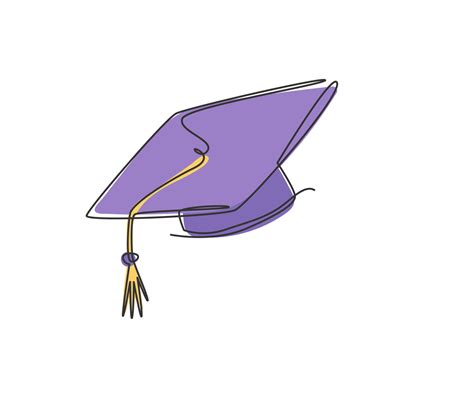 Graduation Cap Drawing 的图像结果