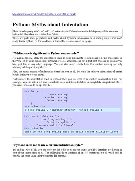 Indentation Rules in Python 的图像结果