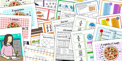 Maths Fractions Catch Up Resource Pack (teacher made)