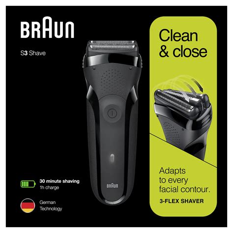Köp Braun Shaver Series 3 Black 300s - på MEDS.se