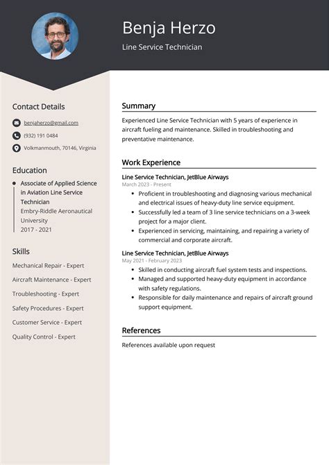 Line Service Technician Resume: Job Description, Sample & Guide