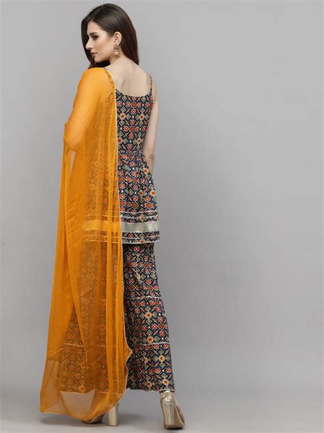 Kurta Sharara Dupatta Set Online – Stylum – stylumin