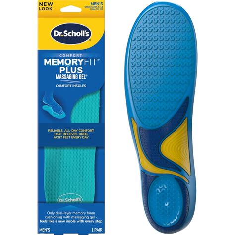 Dr Scholl's Heavy Duty Support Insole Shoe Inserts | Extra Support | Massaging | Plantar ...