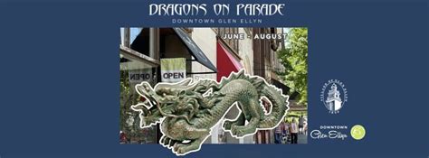 Dragons on Parade in Downtown Glen Ellyn, Downtown Glen Ellyn, 22 July ...