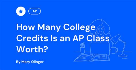 How Many College Credits Is an AP Class Worth?