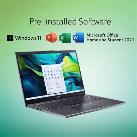 Acer Aspire 15 Metal Body (i5 14th Gen) Intel Core 5 120U - (16 GB/512 ...