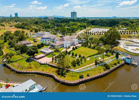 Astana Palace in Kuching City, Sarawak, Borneo Island, Malaysia Stock ...