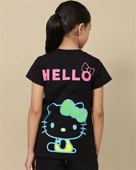 Hello Kitty Printed Regular Fit Tshirt For Girls – Kidsville