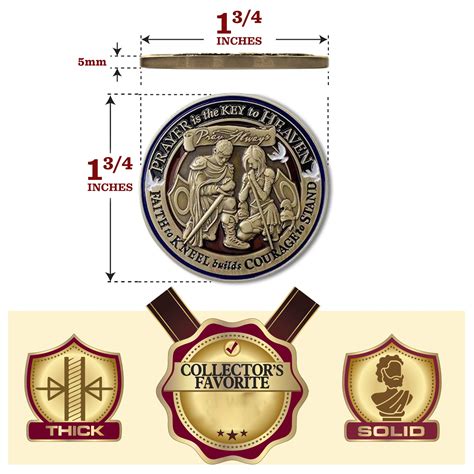 Buy Armor Coin & Emblem - Prayer Challenge Coin: Faithful Armor of God ...