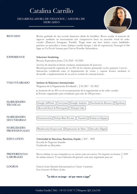 Cómo Redactar un Currículum. La Guía más Completa - CV2You Blog