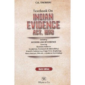 Textbook on Indian Evidence Act, 1872 – BookStation