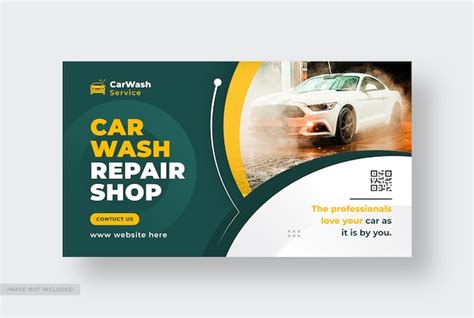 Cleaning service web banner template and youtube thumbnail | Premium Vector