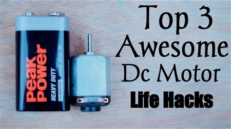 Life Hacks Using DC Motor 的图像结果